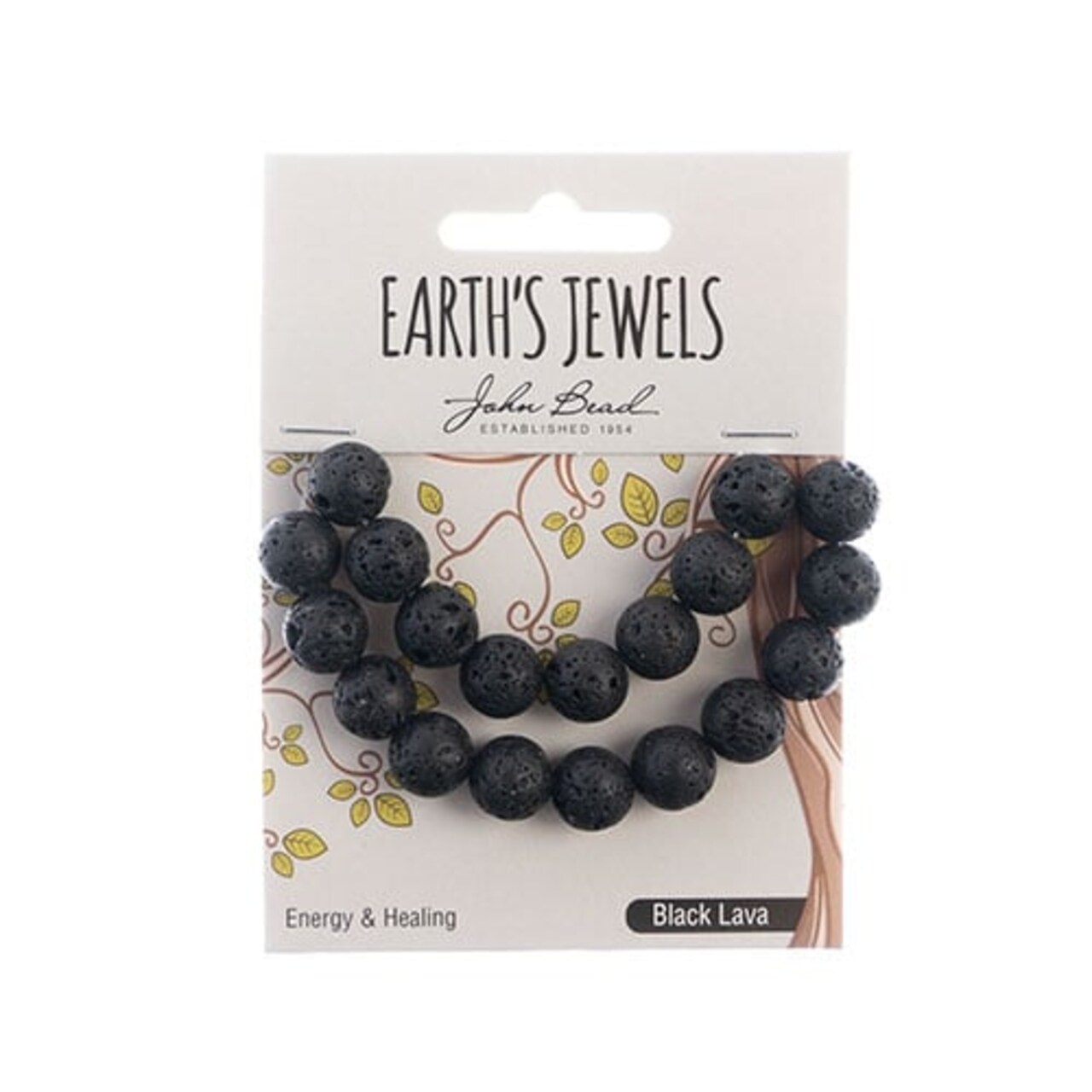 John Bead Earth's Jewel Natural Round Semi-Precious Stone Beads